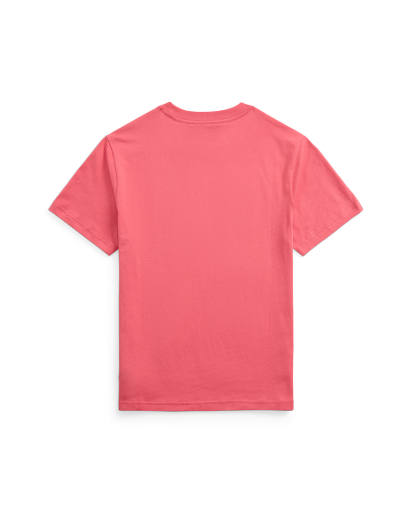 Ralph Lauren 格纹徽标棉质平纹针织T恤