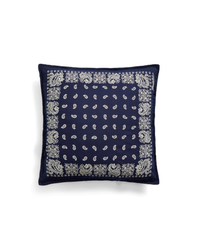 Ralph Lauren 刺绣大方巾图案枕头