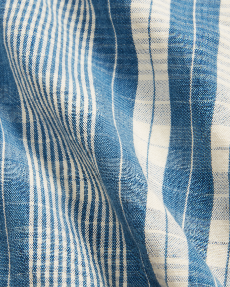 Ralph Lauren 靛蓝色格纹工作衬衫