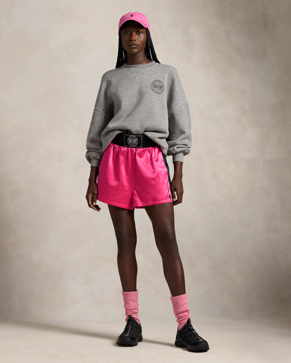 ラルフローレン ピンク ポニー サテン ボクシング ショーツ POLO RALPH LAUREN（ポロ ラルフ ローレン）の「Pink Pony