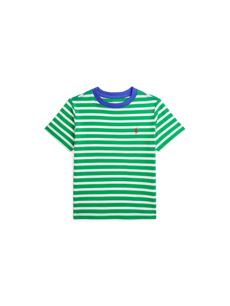 Ralph Lauren 条纹棉质平纹针织T恤