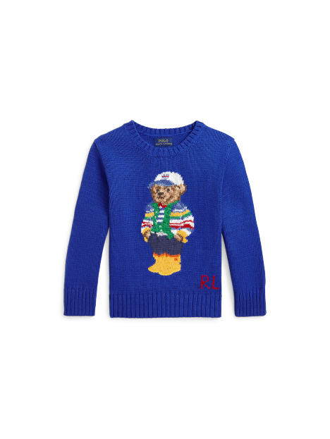 Ralph Lauren Polo Bear棉质针织衫