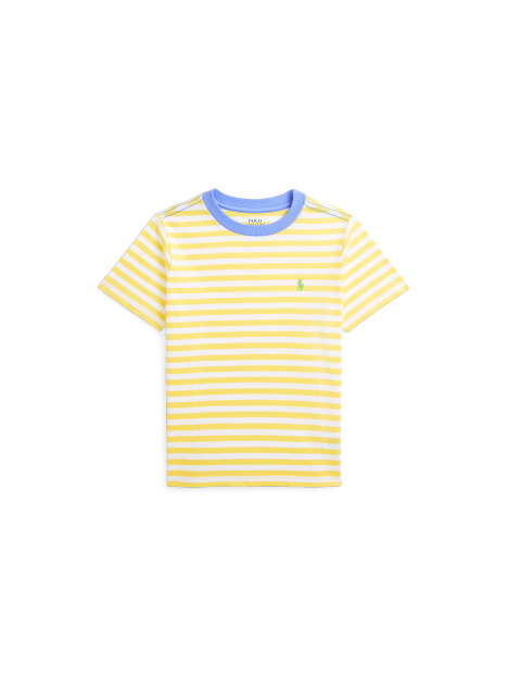Ralph Lauren 条纹棉质平纹针织T恤