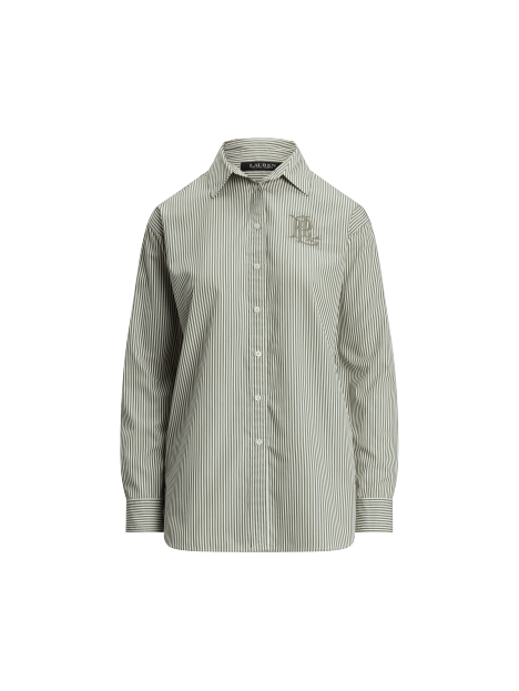 Ralph Lauren 宽松版型条纹棉质衬衫