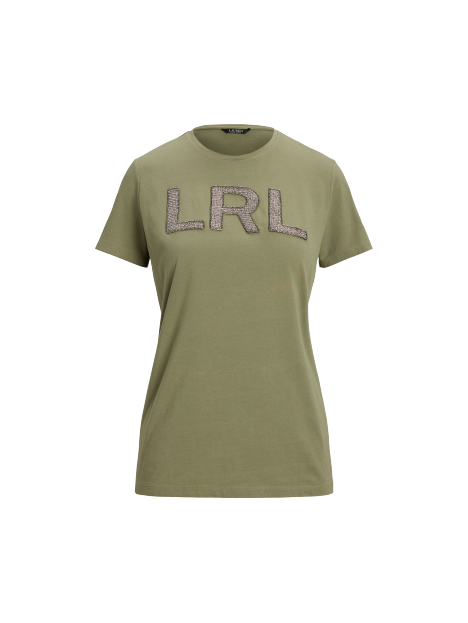 Ralph Lauren 宽松版棉质平纹针织T恤
