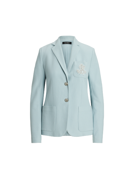 Ralph Lauren 修身版金丝提花布西装外套