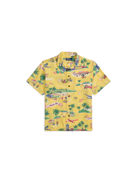 Ralph Lauren 经典版型Polo Bear营领衬衫
