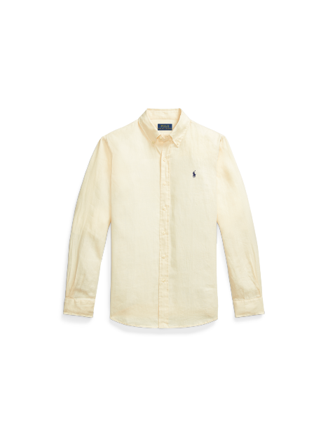 Ralph Lauren 经典版型亚麻衬衫