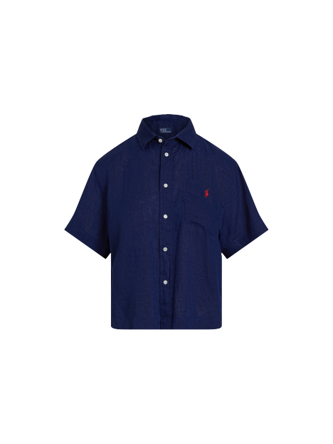 Ralph Lauren 亚麻短袖衬衫