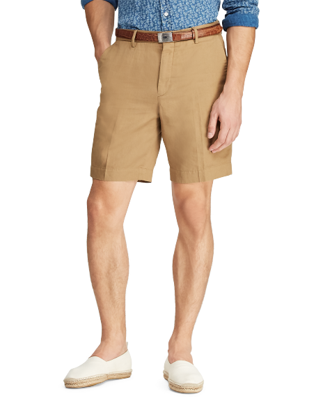 Ralph Lauren 经典版型斜纹布短裤