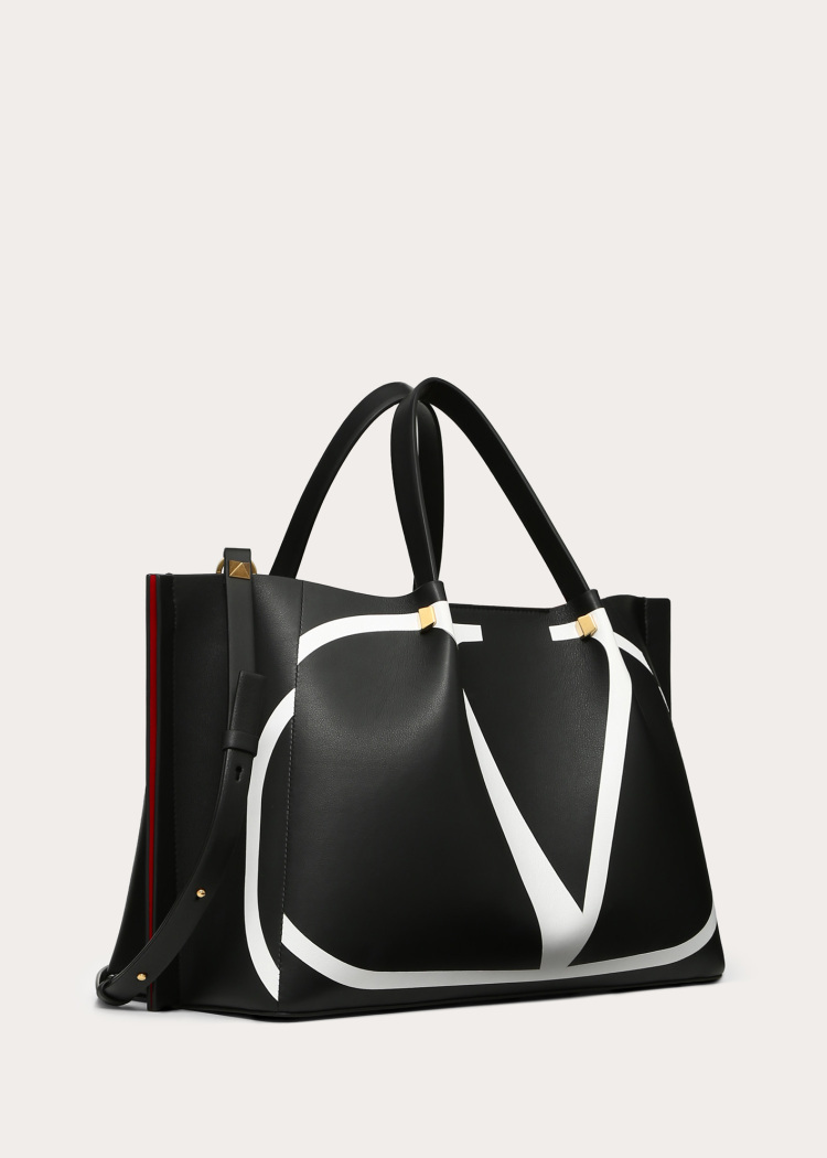 vlogo escape 中号嵌花购物袋|valentino华伦天奴中国官网