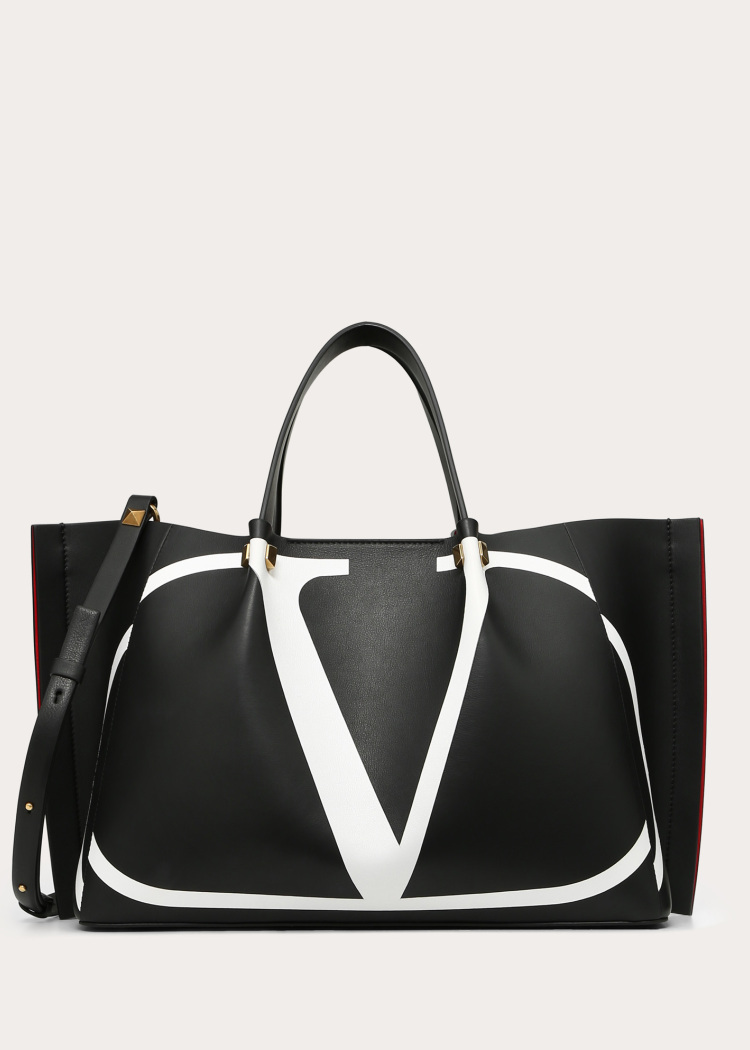 vlogo escape 中号嵌花购物袋|valentino华伦天奴中国官网