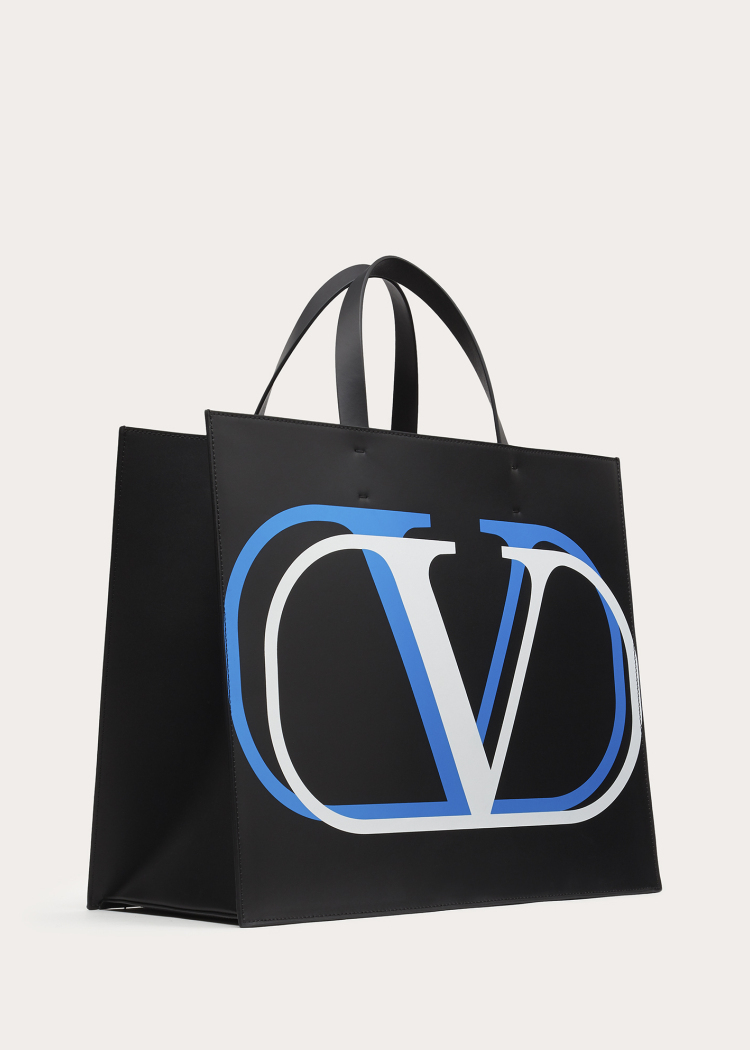 vlogo signature 皮革托特包