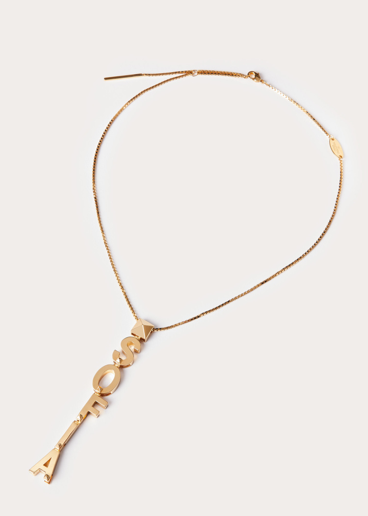 女士金属色call me valentino 项链|valentino华伦天奴中国官网