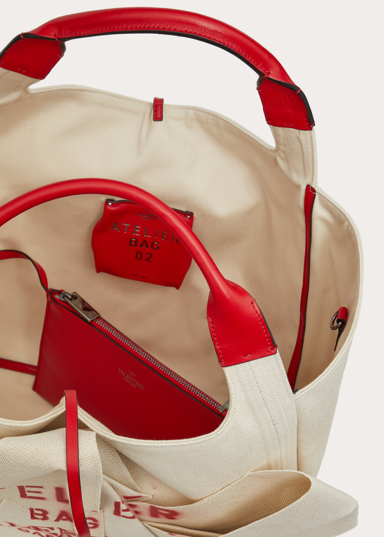 atelier bag 02 蝴蝶结帆布托特包