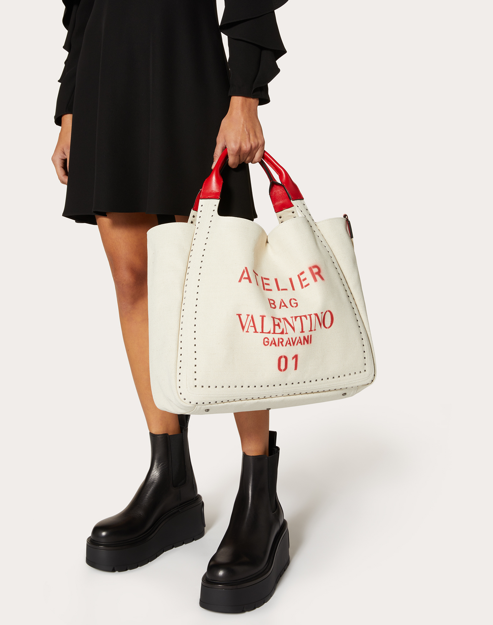 Valentino Atelier Bag 01 Metal Stitch Edition