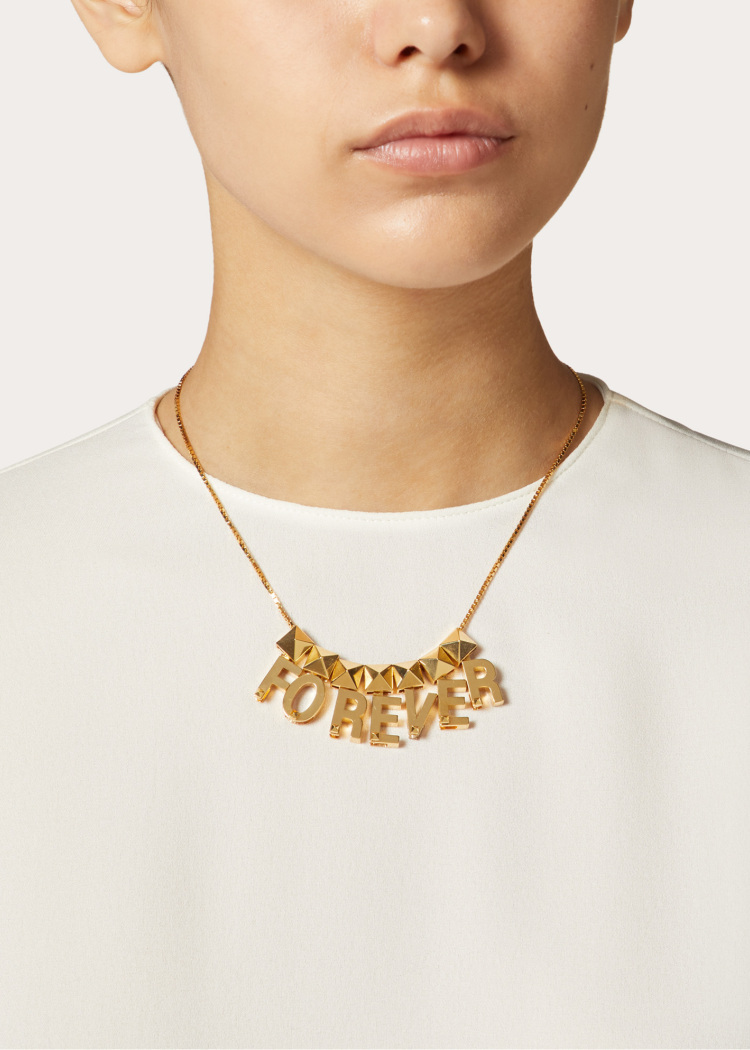 女士金属色call me valentino "g" 挂坠|valentino华伦天奴中国官网