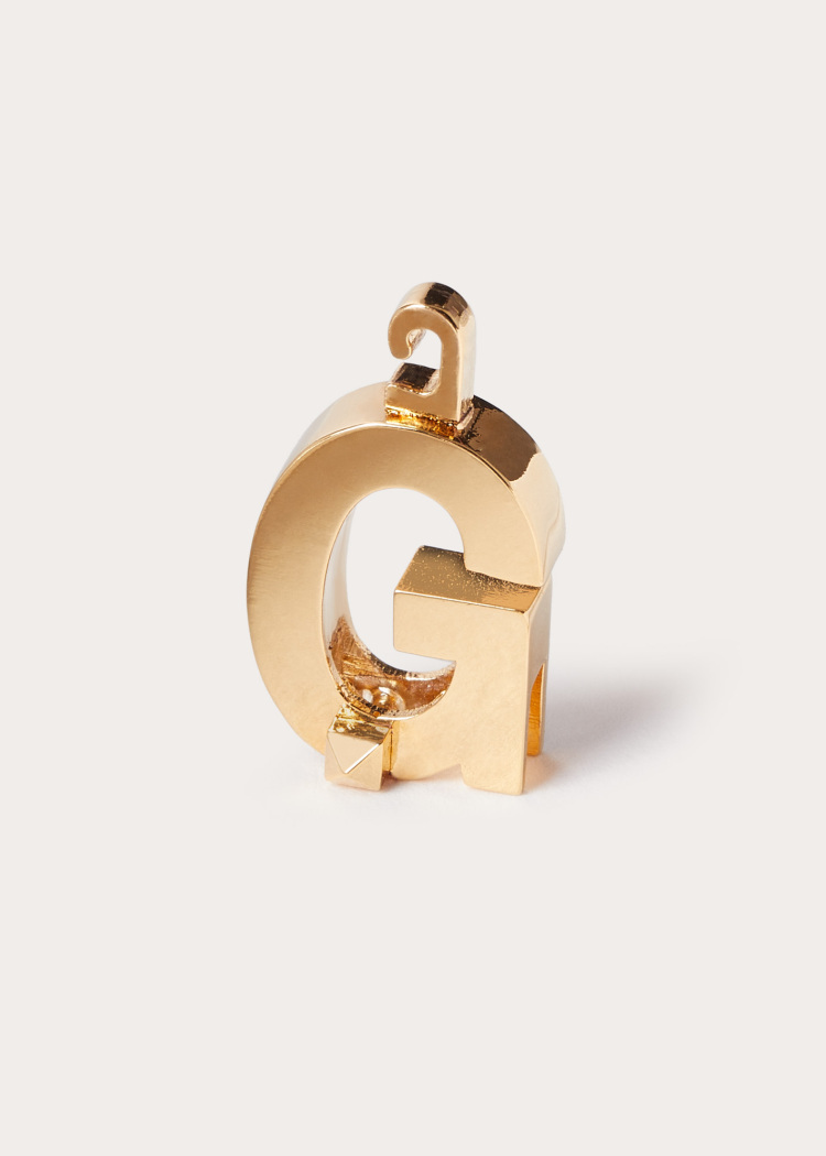 女士金属色call me valentino "g" 挂坠|valentino华伦天奴中国官网