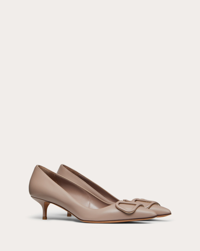 vlogosignature小牛皮高跟鞋