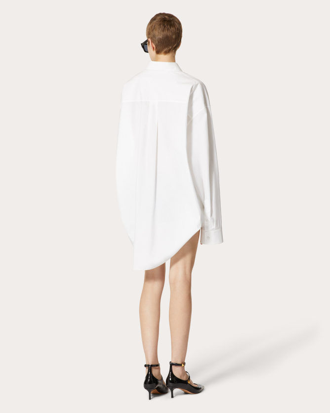 valentino华伦天奴女士白色valentino chain 1967短款连衣裙