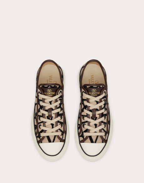 totaloop女士v标志低帮运动鞋